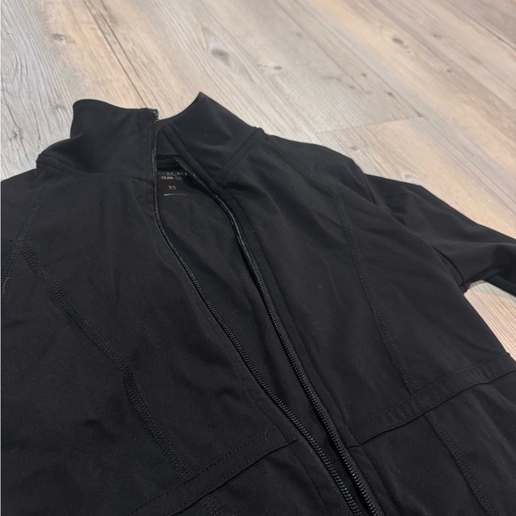 Arizona Jean Company Women's Black Bomber Jacket - Picture 3 of 3